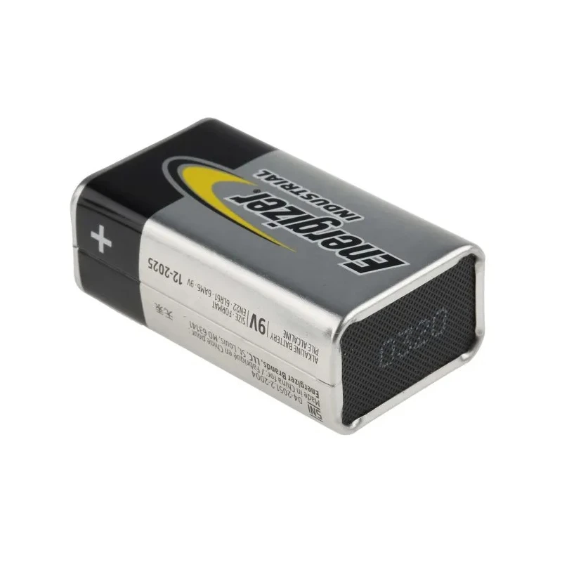 Energizer Industrial Series Alkaline 9V Battery 7638900355048