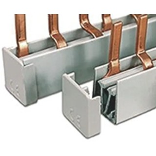 Lovato Electric End Cap for use with P1X9033 Bus Bar P1X9133