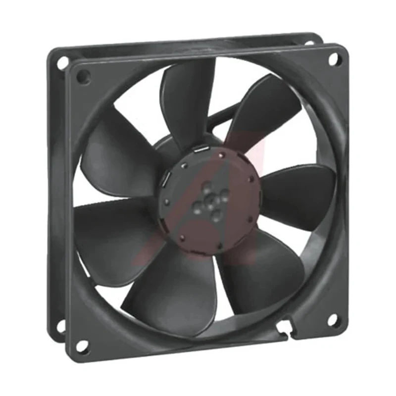 ebm-papst 3400 N Series Ball Bearing DC Axial Fan, 24V dc, 2.3 W, 94 m³/h, IP68, 92 mm Frame 