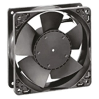 ebm-papst 4100 N Series Axial Fan 48V DC 160 m³/h Airflow 3.5 W Power IP68 Rating 119 mm x 38 mm x 38 mm IP68 