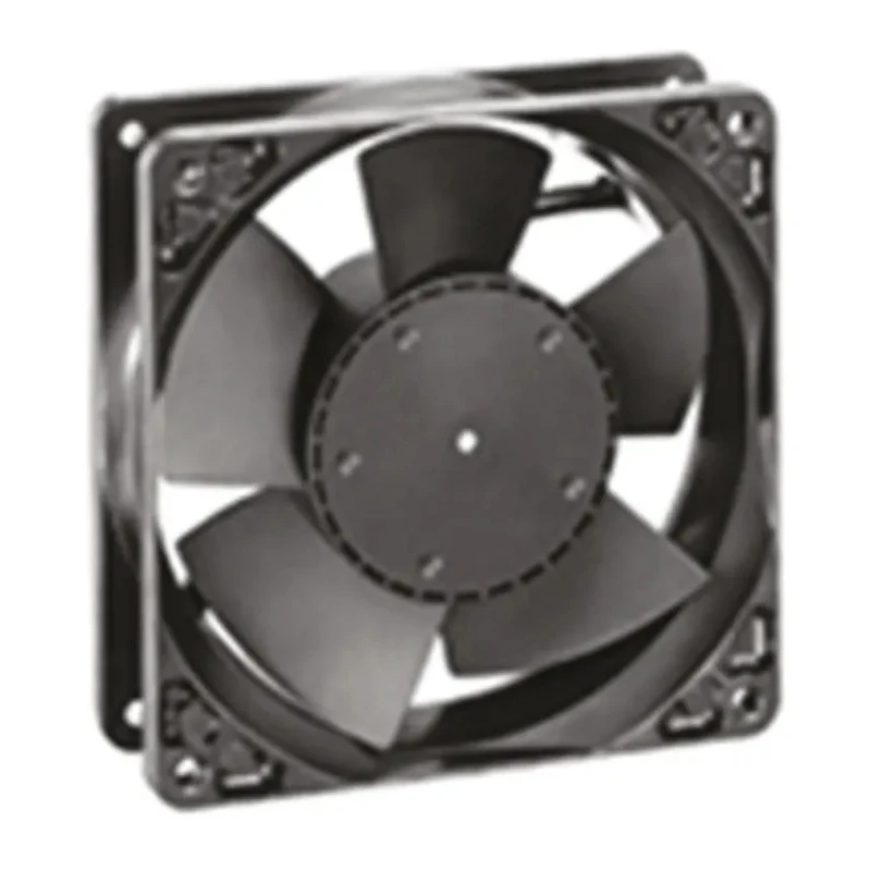 ebm-papst 4100 N Series Axial Fan 12V DC 180 m³/h Airflow 4.9 W Power IP68 119 mm x 38 mm x 38 mm 