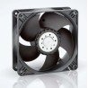ebm-papst 4400 Series 12V DC Axial Fan, 205 m³/h Air Flow, 5.3 W Power, 540 mA Max Current, , 119x119x38 mm, Ball IP20