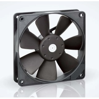 ebm-papst 4400 F Series Compact DC Axial Fan 24V dc 1.2 W 1600 rpm Ball Bearing IP20 119 mm 25.4 mm 