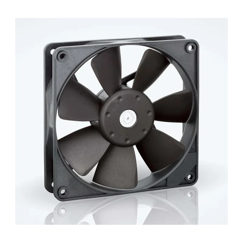 ebm-papst 4400 F Series Compact DC Axial Fan 24V dc 1.2 W 1600 rpm Ball Bearing IP20 119 mm 25.4 mm 