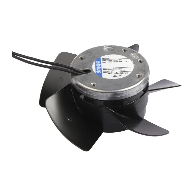 ebm-papst AC 4000 Series Axial Fan, 230V AC, 19 W Power, 160 m³/h Air Flow, IP20, 119mm x 119mm x 38mm Dimensions, Model 