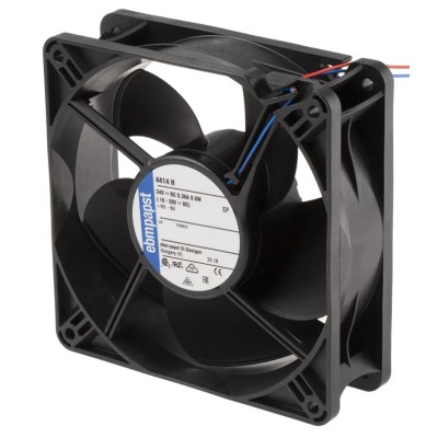 ebm-papst 4400 Series Compact DC Axial Fan 24V DC 8.6W 240 m³/h IP20 119 mm x 38 mm x 38 mm 