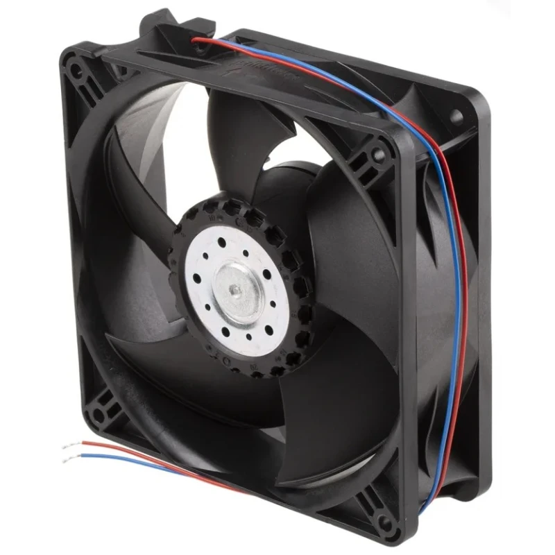 ebm-papst 4400 Series Compact DC Axial Fan 24V DC 8.6W 240 m³/h IP20 119 mm x 38 mm x 38 mm 
