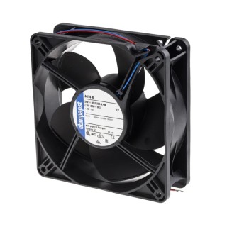 ebm-papst 4400 Series Compact DC Axial Fan 24V dc 205 m³/h 5.2 W Ball Bearing IP20 119mm x 38mm x 38mm IP20