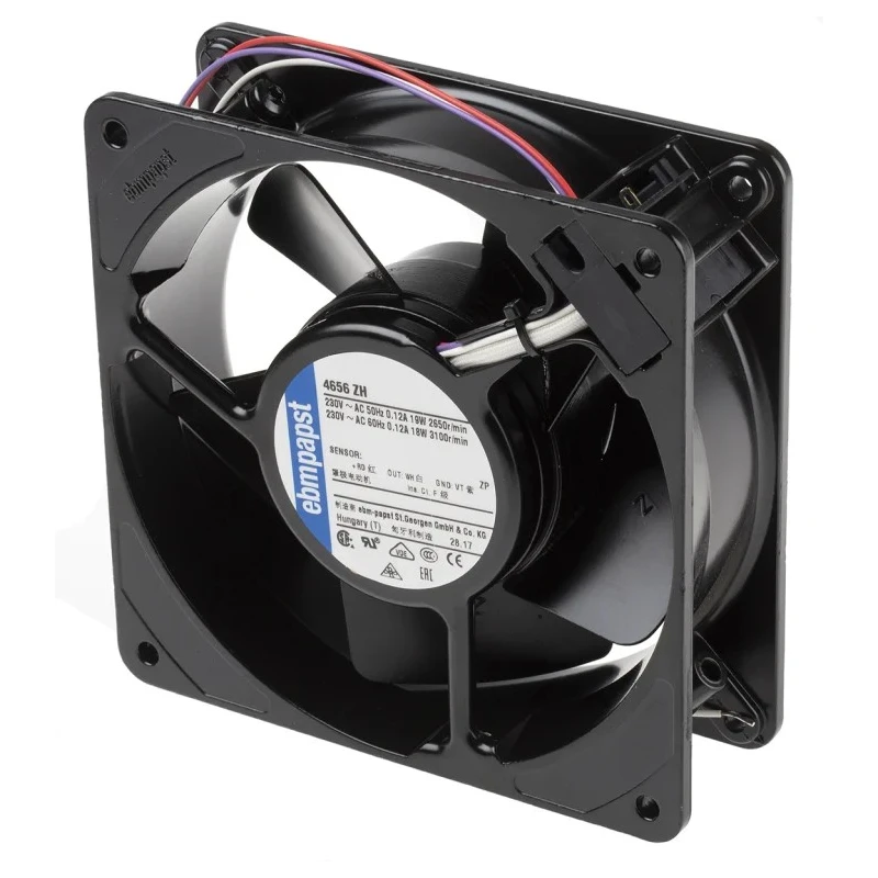 ebm-papst 4000 Z Series AC Axial Fan 230V AC 19W 160 m³/h IP20 119 mm Model 