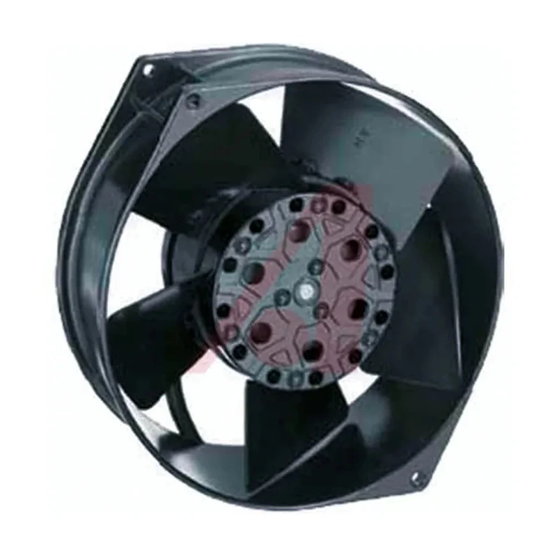 ebm-papst W2S130 Series AC Ball Bearing Axial Fan, 115/230 V AC, 45 W, 0.12 A, 380 m³/h, IP22, 172x172x55 mm 