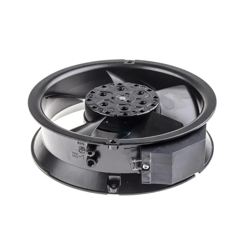 ebm-papst W2E143 Series Axial Fan 115V AC 26W 0.12A Max Air Flow 440 m³/h IP22 172 mm Frame Size 