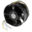 ebm-papst W2S130 Series Axial Fan 230V AC 45W 0.12A Max Airflow 380 m³/h IP22 172 mm Round Frame 