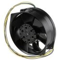 ebm-papst W2S130 Series Axial Fan 230V AC 45W 0.12A Max Airflow 380 m³/h IP22 172 mm Round Frame 