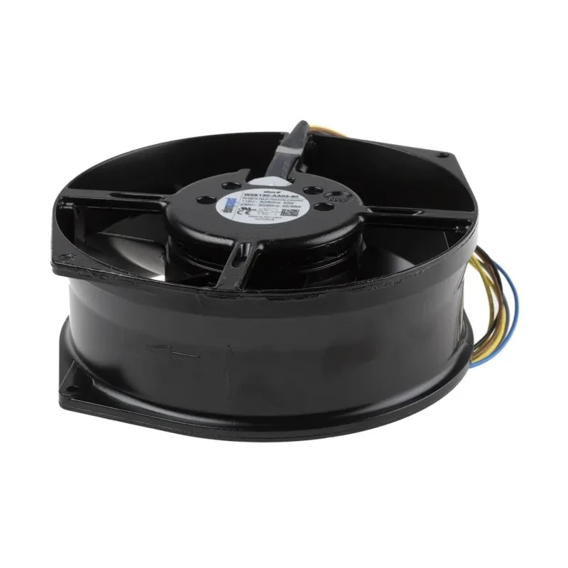 ebm-papst W2S130 Series Axial Fan 230V AC 45W 0.12A Max Airflow 380 m³/h IP22 172 mm Round Frame 