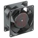 ebm-papst 8000 V Series Axial Fan, 230V AC, 11 W, 61.16 m³/h, IP20, Ball Bearing, 2800 RPM, 80 mm Frame Size, Model 