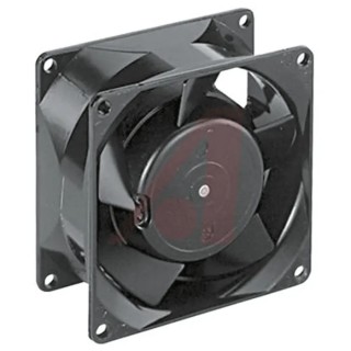 ebm-papst 8000 V Series Axial Fan, 230V AC, 11 W, 61.16 m³/h, IP20, Ball Bearing, 2800 RPM, 80 mm Frame Size, Model 