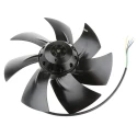 ebm-papst S Series AC Compact Axial Fan 230V AC 150W 660mA Ball Bearing IP44 251mm A2E250-AL06-01