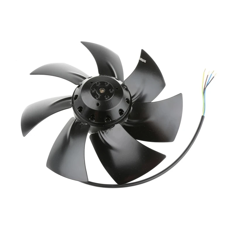 ebm-papst S Series AC Compact Axial Fan 230V AC 150W 660mA Ball Bearing IP44 251mm A2E250-AL06-01