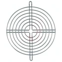 ebm-papst LZ27 Series Metal Finger Guard for 150 mm Fans, 162.05 mm Hole Spacing, Grey, 154.4 mm Width & Height 9498-2-4039