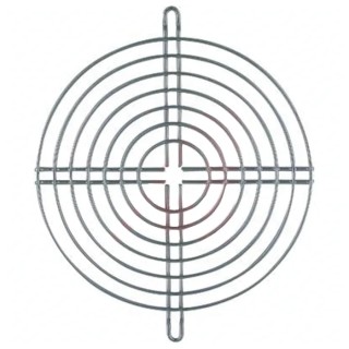 ebm-papst LZ27 Series Metal Finger Guard for 150 mm Fans, 162.05 mm Hole Spacing, Grey, 154.4 mm Width & Height 9498-2-4039