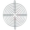 ebm-papst LZ27 Series Metal Finger Guard for 150 mm Fans, 162.05 mm Hole Spacing, Grey, 154.4 mm Width & Height 9498-2-4039