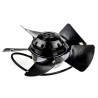 ebm-papst A Series Compact Axial Fan 230V AC 165W 1740 m³/h Air Flow IP44 250 mm Rectangular Frame