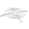 ebm-papst Metal Finger Guard for 92 mm Fans, 82.42 mm Screw Hole Spacing, Grey, 121 mm x 121 mm x 5 mm LZ23