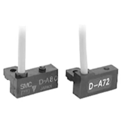 SMC 2-Wire Open End Cable Rail NC Reed Pneumatic Cylinder & Actuator Switch 100V ac LED Indicator D-A73Z