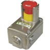 IDEM ESL Series Twist Release Emergency Stop Push Button, Surface Mount, 2 NC/2 NO, IP69K, IP67 232010