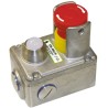 IDEM ESL Series Twist Release Illuminated Emergency Stop Push Button, Surface Mount, 2 NC/2 NO, Stainless Steel 232024-A