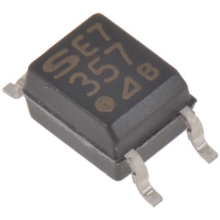 Sharp Optocoupler Surface Mount 4-Pin Mini-Flat 1 Channel 1.4V Forward Voltage PC357N2J000F
