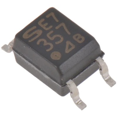 Sharp Optocoupler Surface Mount 4-Pin Mini-Flat 1 Channel 1.4V Forward Voltage PC357N2J000F