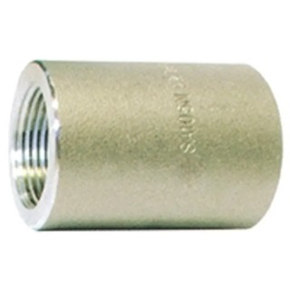 RS PRO Stainless Steel Pipe Fitting Straight Circular Coupler Female 1-1/2 in x Female 1-1/2 in 826-7018