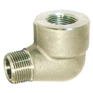RS PRO Stainless Steel 316 Circular 90° Elbow Pipe Fitting Male 3/8 in x Female 3/8 in 826-6942