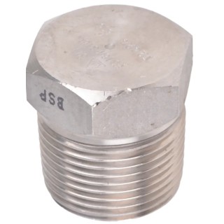 RS PRO Stainless Steel Pipe Fitting, Straight Hexagon Male Threaded 3/4 in 826-7037
