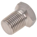 RS PRO Stainless Steel Pipe Fitting Straight Hexagon Male Threaded 1/4 in 316 Stainless Steel 17.018mm 826-7021