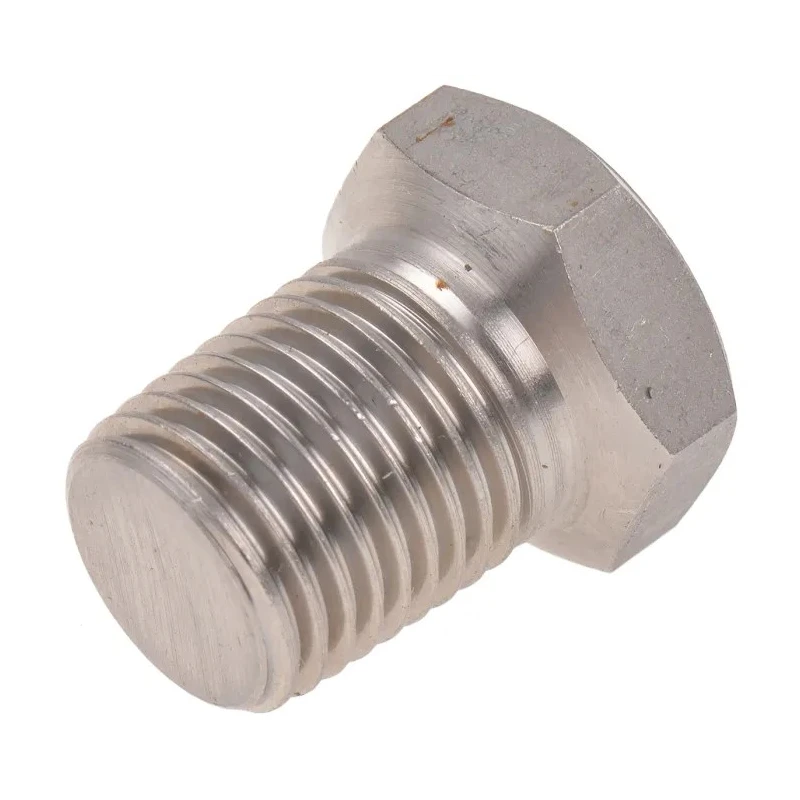 RS PRO Stainless Steel Pipe Fitting Straight Hexagon Male Threaded 1/4 in 316 Stainless Steel 17.018mm 826-7021