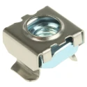 Rittal Steel Cage Nut M6 for TS IT Cabinets 0.8-2mm Panel Thickness 2094200