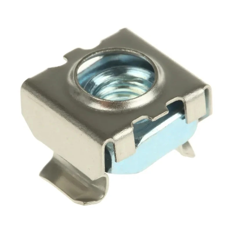 Rittal Steel Cage Nut M6 for TS IT Cabinets 0.8-2mm Panel Thickness 2094200