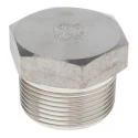 RS PRO Stainless Steel Pipe Fitting, Straight Hexagon Male Threaded 1-1/4 in 826-7034