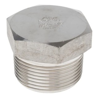 RS PRO Stainless Steel Pipe Fitting, Straight Hexagon Male Threaded 1-1/4 in 826-7034