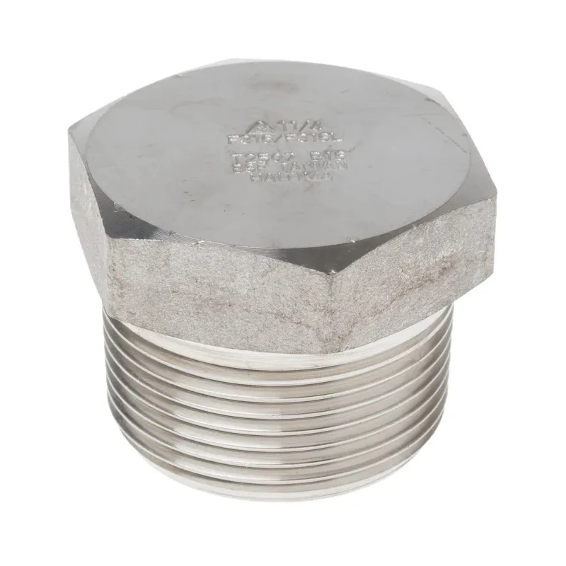 RS PRO Stainless Steel Pipe Fitting, Straight Hexagon Male Threaded 1-1/4 in 826-7034