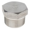 RS PRO Stainless Steel Pipe Fitting, Straight Hexagon Male Threaded 1-1/4 in 826-7034