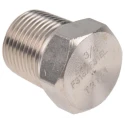 RS PRO Stainless Steel Pipe Fitting Straight Hexagon Male Threaded 3/8 in 826-7024