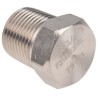 RS PRO Stainless Steel Pipe Fitting Straight Hexagon Male Threaded 3/8 in 826-7024