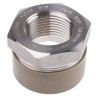 RS PRO Stainless Steel Pipe Fitting Straight Hexagon Bush Male 1-1/2 in x Female 1 in 826-7096