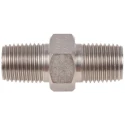 RS PRO Stainless Steel Pipe Fitting Straight Hexagon Nipple Male 1/4 in x Male 1/4 in 826-7040