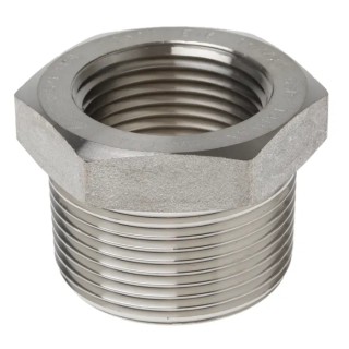 RS PRO Stainless Steel Pipe Fitting Straight Hexagon Bush Male 1-1/4 in x Female 1 in 826-7093