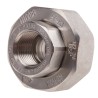 RS PRO Stainless Steel Pipe Fitting Straight Octagon Union Female Threaded 1/2 in x Female 1/2 in 826-7107