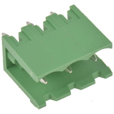 Wurth Elektronik 311 Series Pluggable Terminal Block, 3-Contact, 5.08 mm Pitch, 1 Row, 20A Current, 300V 691311500003